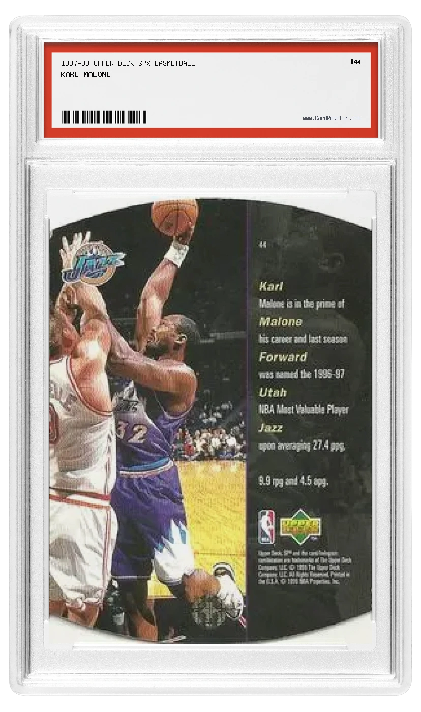 Karl Malone Rückseite