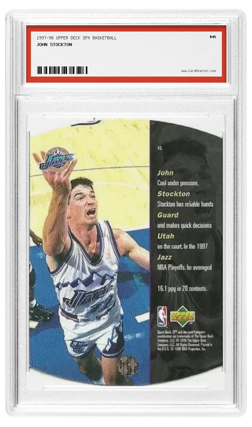 John Stockton Rückseite