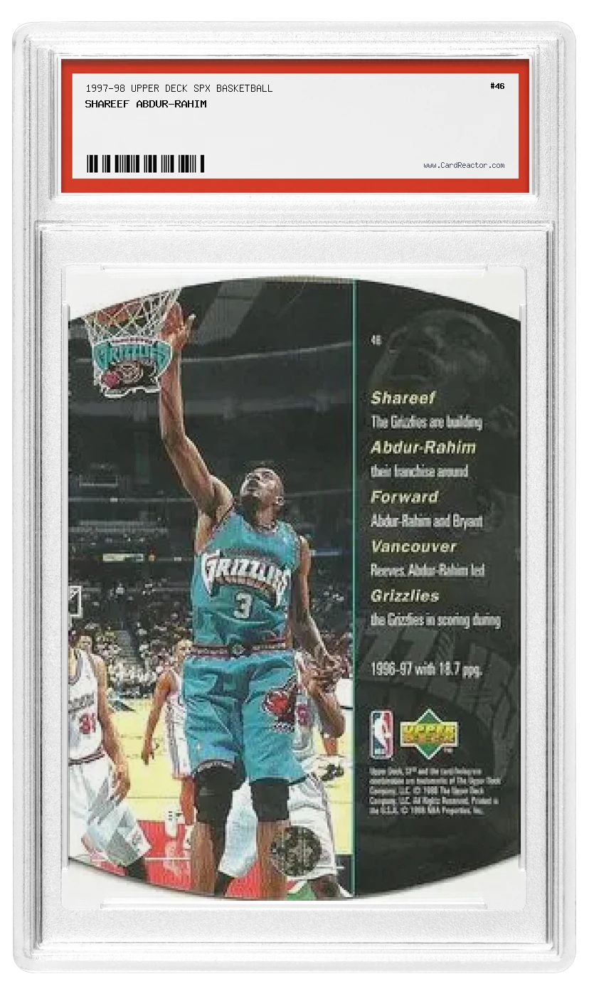 Shareef Abdur-Rahim back