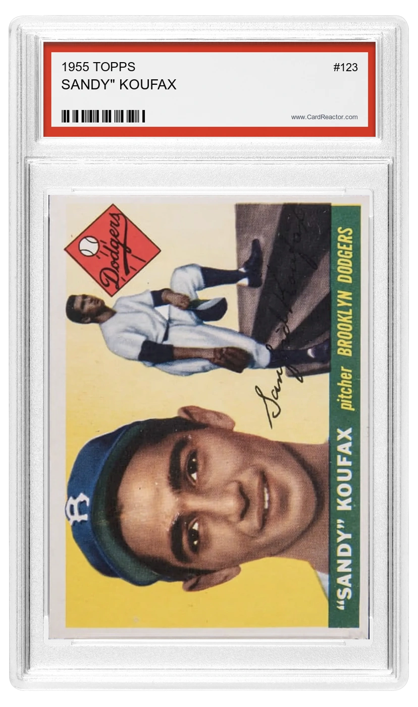 Sandy" Koufax front