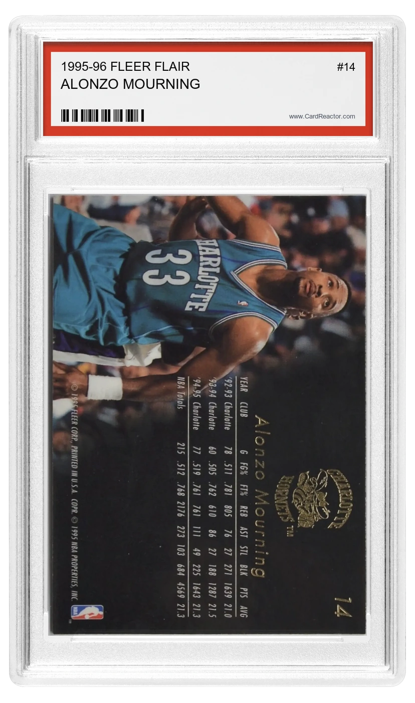 Alonzo Mourning back