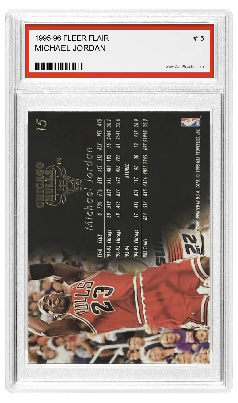 Michael Jordan Rückseite