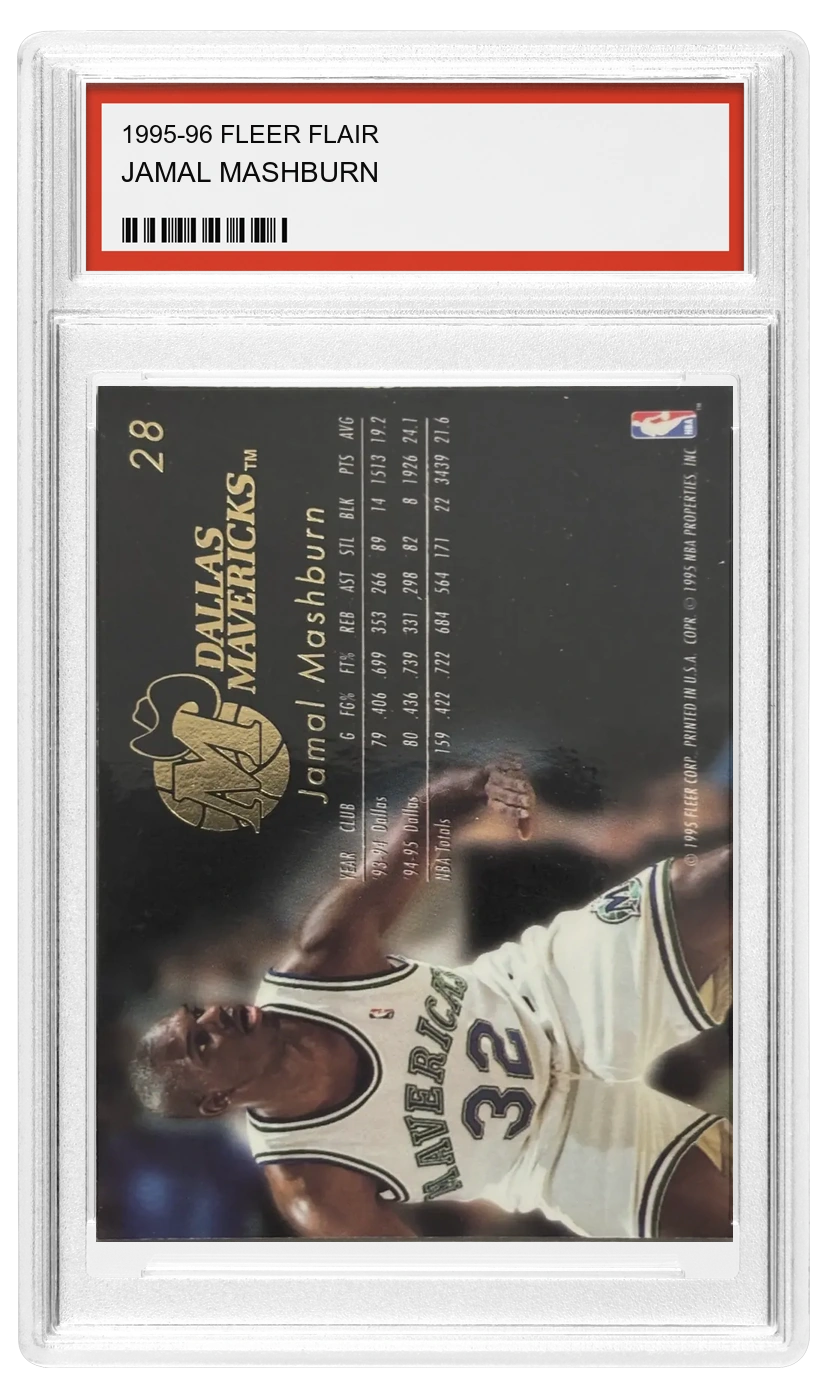 Verso de Jamal Mashburn