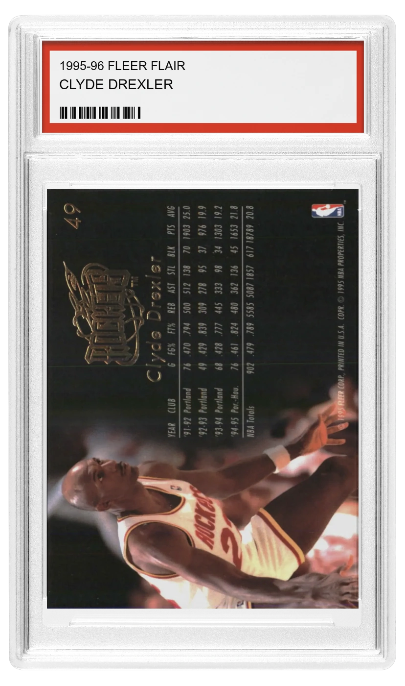 Clyde Drexler back