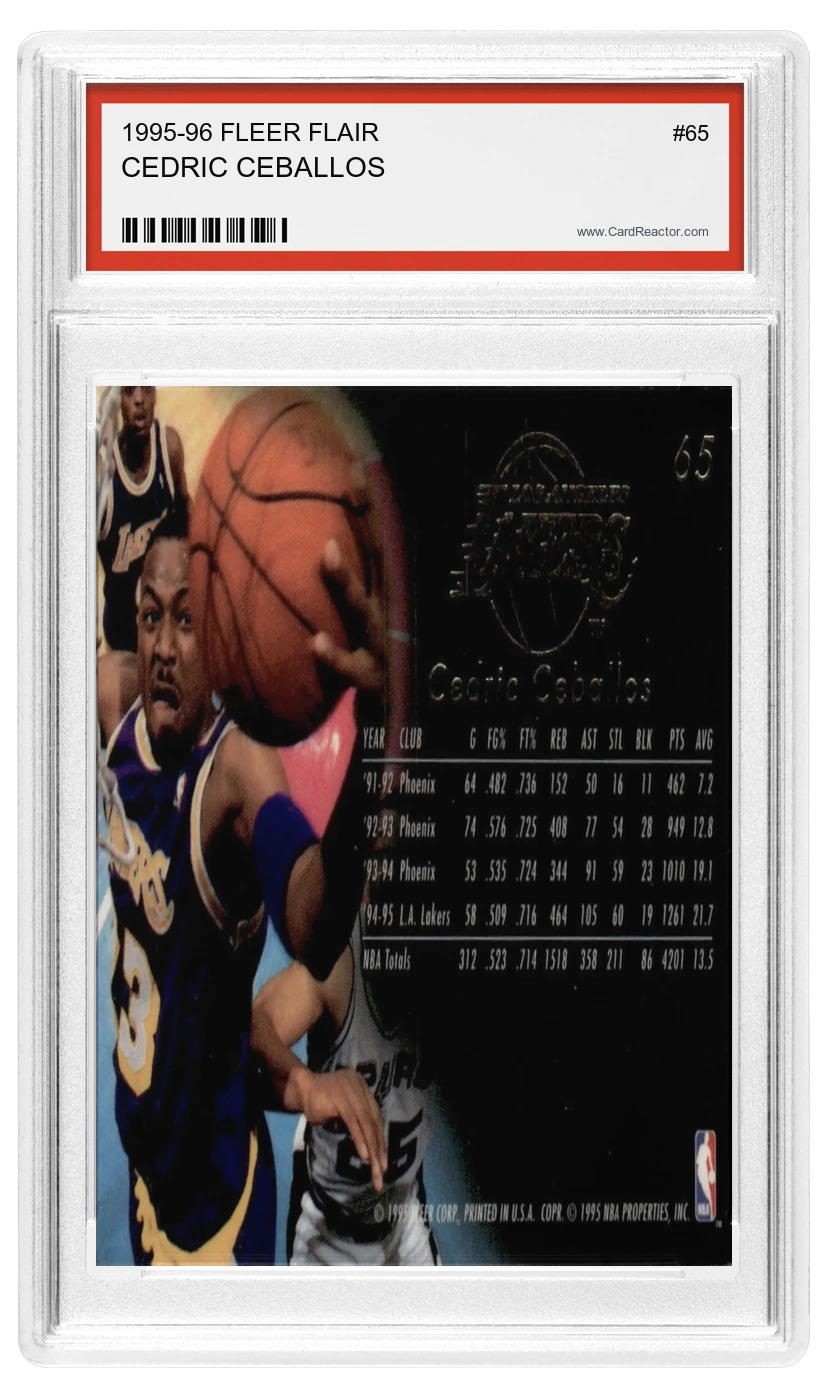 Cedric Ceballos back