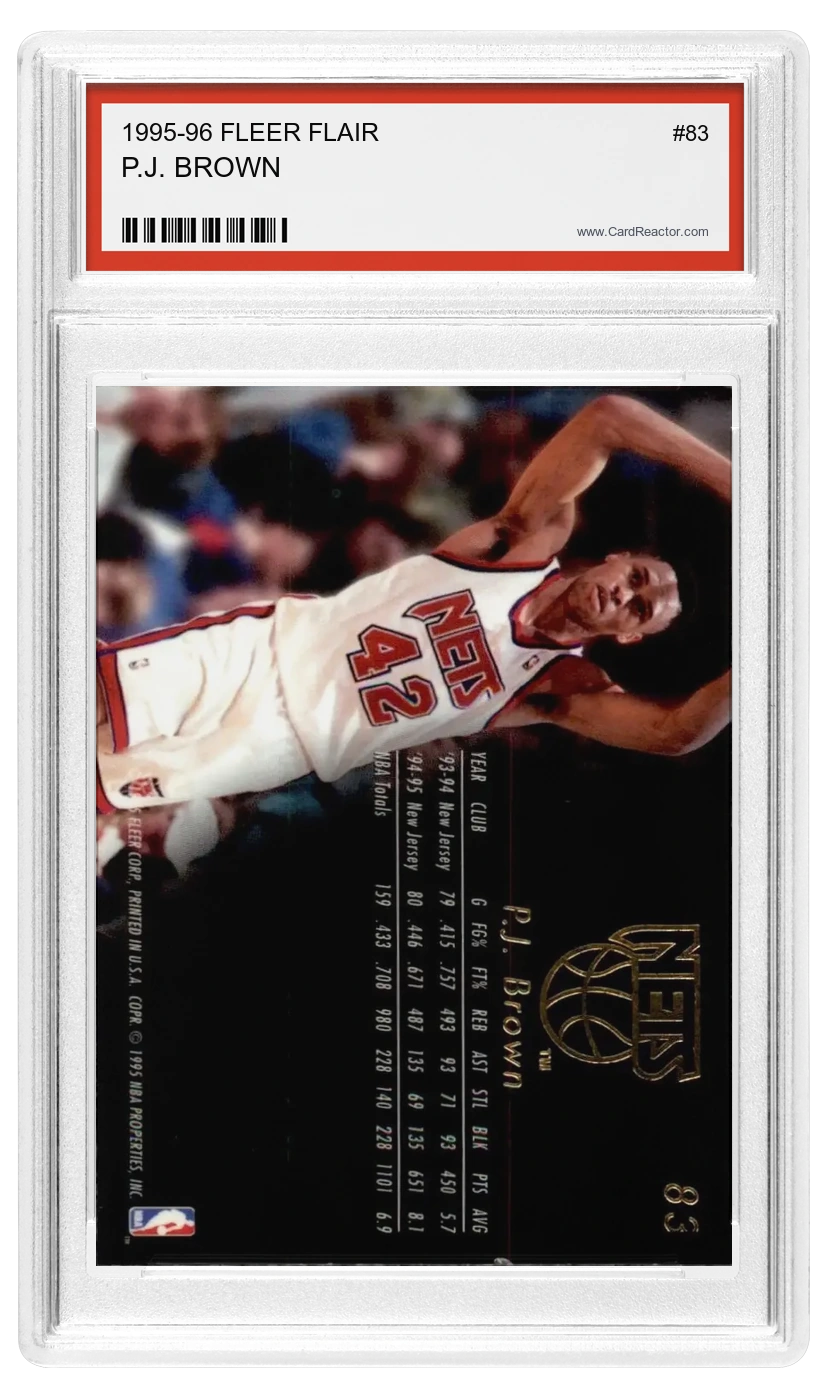 P.J. Brown back
