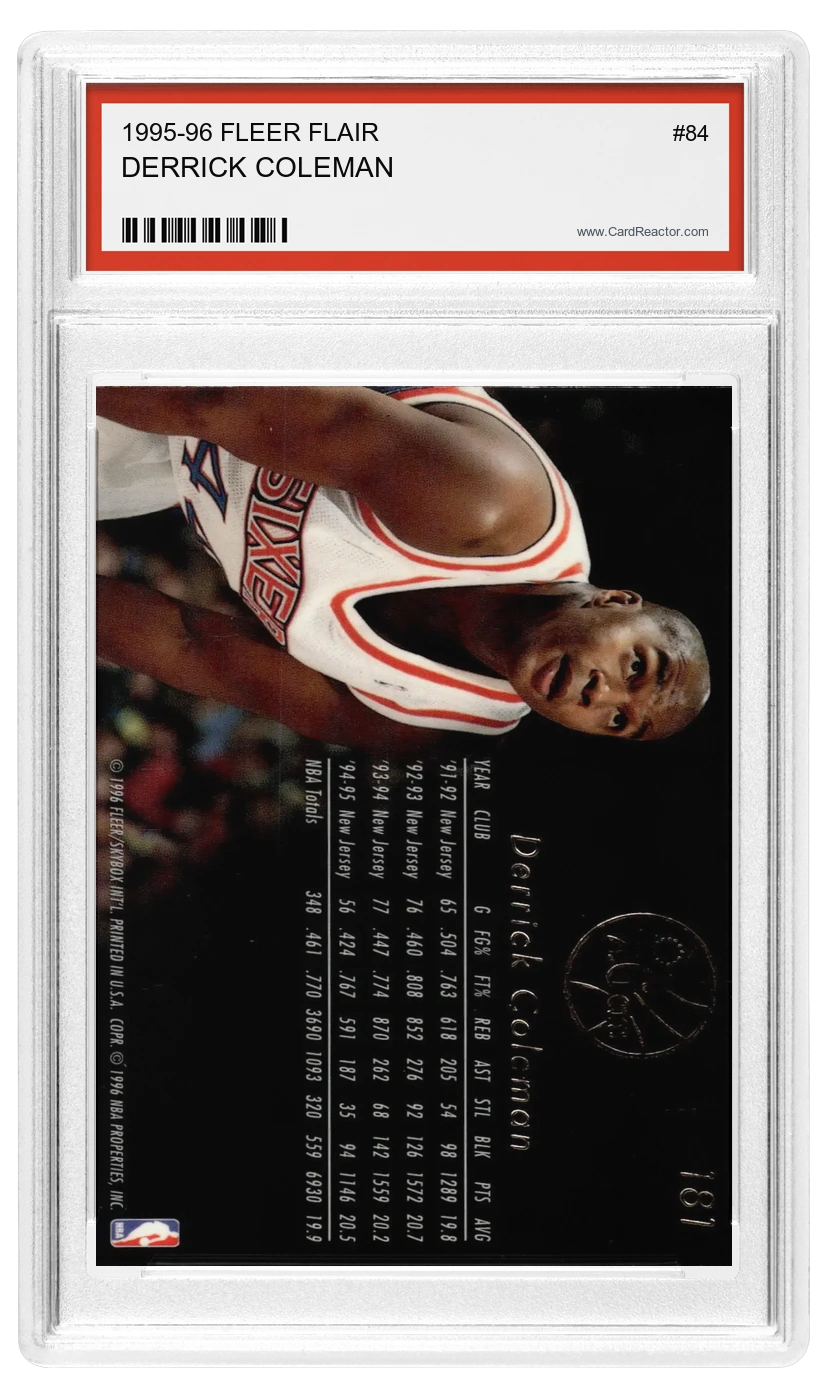 Derrick Coleman back