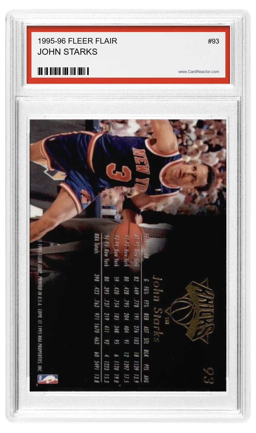 John Starks back