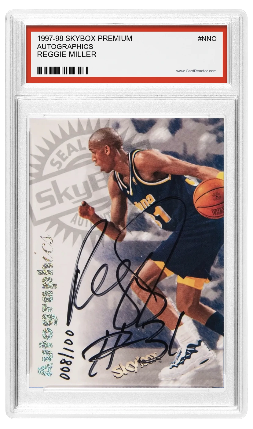 Reggie Miller Vorderseite