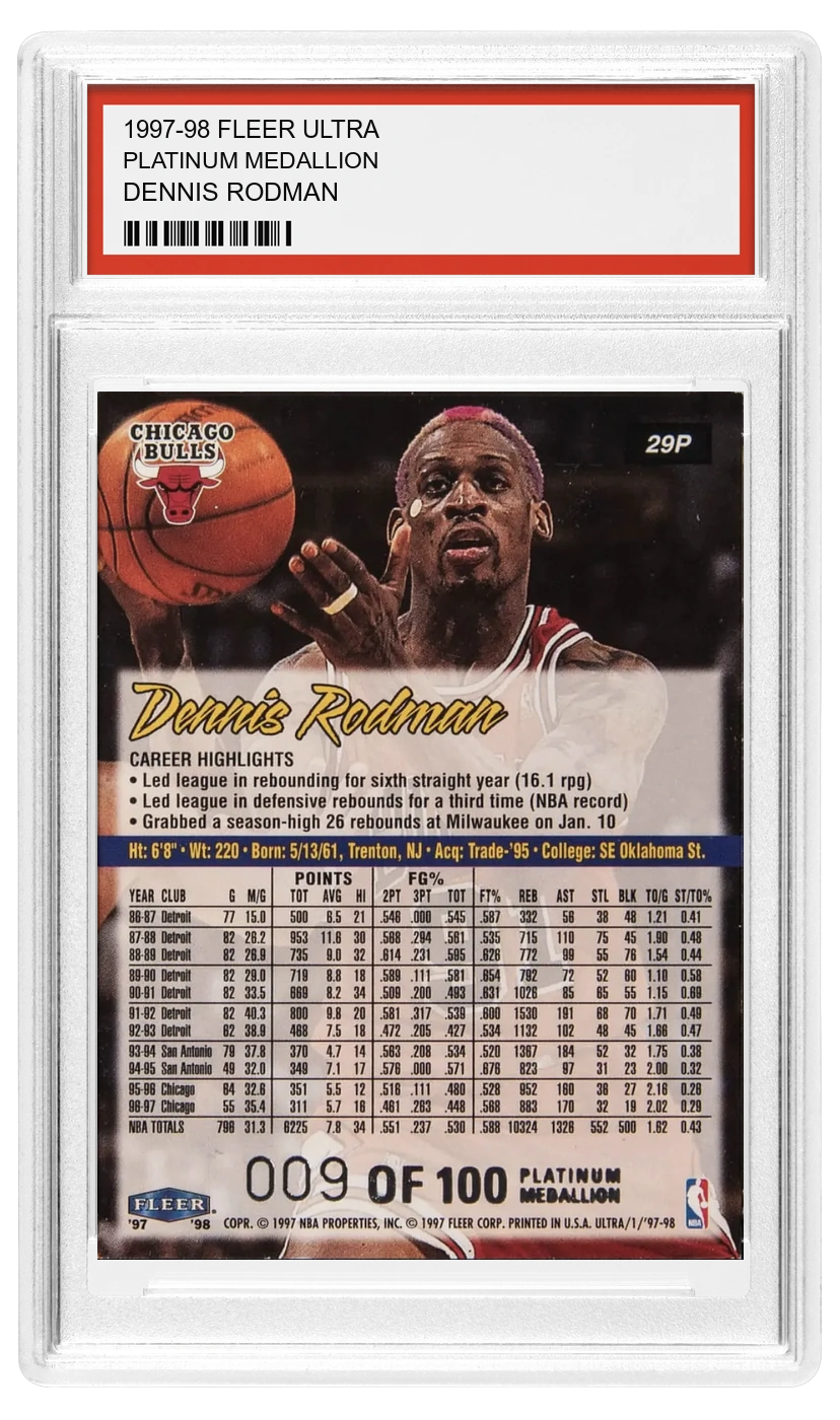 Dennis Rodman Rückseite