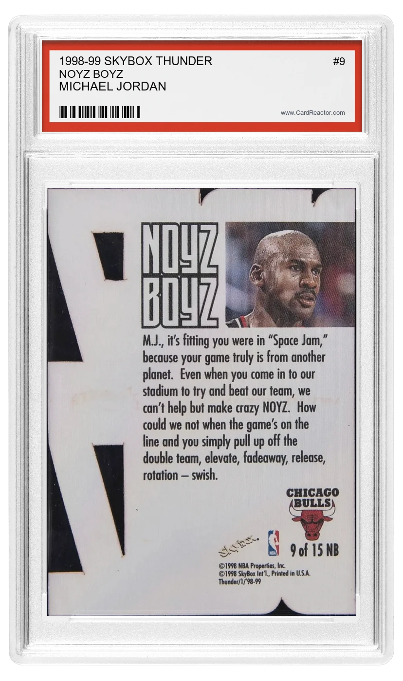 Michael Jordan back