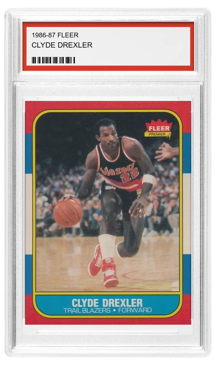 Clyde Drexler 앞면